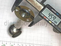 Bas đỡ thanh treo quần áo inox phi 25 ở đầu dài 8.5 cm