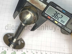 Bas đỡ thanh treo quần áo inox phi 25 ở đầu dài 8.5 cm
