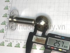 Bas đỡ thanh treo quần áo inox phi 25 ở đầu dài 8.5 cm