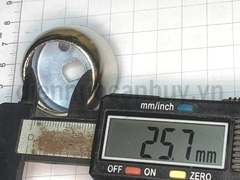 Bát cố định thanh suốt treo quần áo phi 25