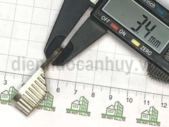 Bát đỡ cố định thanh nhôm treo quần áo hàng dày 3 lỗ