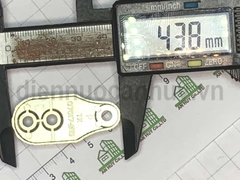 Bát đỡ cố định thanh nhôm treo quần áo hàng dày 3 lỗ