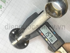 Bát đỡ giữa thanh treo quần áo phi 25 dài 15 cm (pát rỗng)