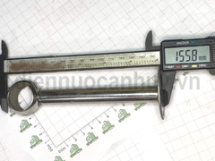 Bát đỡ giữa thanh treo quần áo phi 25 dài 15 cm (pát rỗng)