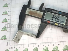 Bát khóa bắt vít sắt mạ trắng loại to lỗ phi 12 mm