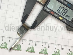 Bát ô van tròn phi 16 đỡ cố định thanh nhôm treo quần áo 2 lỗ vít