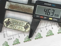 Bát ô van tròn phi 16 đỡ cố định thanh nhôm treo quần áo 2 lỗ vít