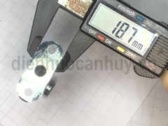 Bát tăng cứng thanh nhôm treo quần áo có điều chỉnh 85 - 125 mm inox xịn