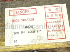 Biến thế lò vi sóng 1000W (biến áp lvs)