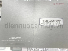 Bình nóng lạnh 30 lít Ariston SLIM3 30 RS VN Sắt tráng men 2500W