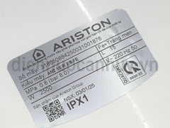 Bình nước nóng ARISTON vuông 15 lít thường AN2 15R 2.5 FE