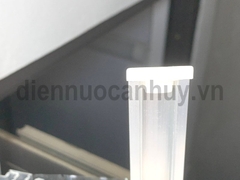 Bịt nhựa cho thanh nhôm nhôm đèn led lắp âm 9x23
