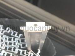 Bịt nhựa cho thanh nhôm nhôm đèn led lắp âm 9x23