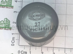 Bịt trơn nhựa PVC Tiền Phong 27