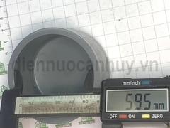 Bịt trơn nhựa PVC Tiền Phong 60