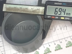 Bịt trơn nhựa PVC Tiền Phong 60