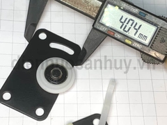 Bộ bánh xe cửa lùa nội thất dùng cho ray âm