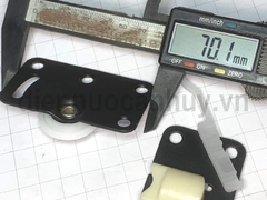 Bộ bánh xe cửa lùa nội thất dùng cho ray âm