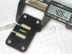 Bộ bánh xe cửa lùa nội thất dùng cho ray âm