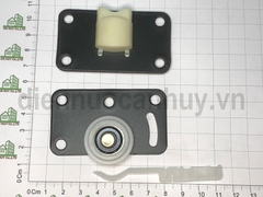 Bộ bánh xe cửa lùa nội thất dùng cho ray âm