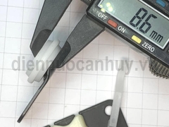 Bộ bánh xe cửa lùa nội thất dùng cho ray âm