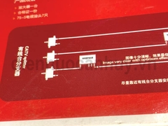 Bộ chia 6 cổng tivi khuyếch đại tín hiệu điện 220v