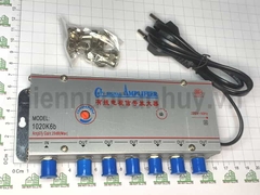 Bộ chia 6 cổng tivi khuyếch đại tín hiệu điện 220v