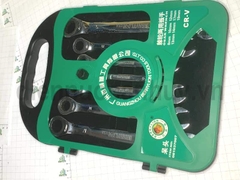 Bộ cờ lê bánh cóc tự động 7 chi tiết: 8mm, 10mm, 12mm, 13mm, 14mm, 17mm, 19mm