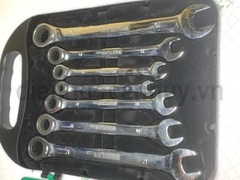 Bộ cờ lê bánh cóc tự động 7 chi tiết: 8mm, 10mm, 12mm, 13mm, 14mm, 17mm, 19mm