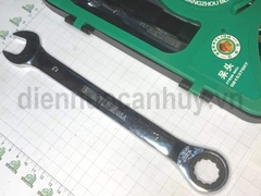 Bộ cờ lê bánh cóc tự động 7 chi tiết: 8mm, 10mm, 12mm, 13mm, 14mm, 17mm, 19mm