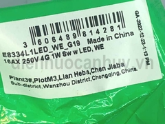 Bộ công tắc 4 bốn 1 chiều AvatarOn E8334L1LED_WE_G19 Schneider có đèn