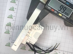Bộ công tắc ba 2 chiều AvatarOn E8333L2LED_WE_G19 Schneider có đèn
