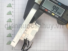 Bộ công tắc đôi 2 chiều AvatarOn E8332L2LED_WE_G19 Schneider có đèn
