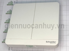 Bộ công tắc đôi 2 chiều AvatarOn E8332L2LED_WE_G19 Schneider có đèn