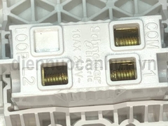 Bộ công tắc đôi 2 chiều AvatarOn E8332L2LED_WE_G19 Schneider có đèn