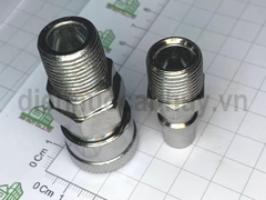 Bộ đầu nối hơi ren ngoài 3/8 Berrylion SM30.PM30 . Cút nối nhanh khí nén phổ thông ren ngoài 17mm bền bỉ
