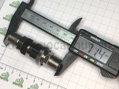 Bộ đầu nối hơi ren ngoài 3/8 Berrylion SM30.PM30 . Cút nối nhanh khí nén phổ thông ren ngoài 17mm bền bỉ