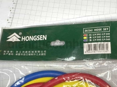 Bộ dây nạp ga Hongsen HS-336 90cm R22 R404A R407C R134a R12