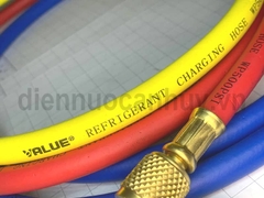 Bộ dây nạp Gas Value 90cm R22 R404A R407C R134a R12