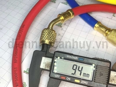Bộ dây nạp Gas Value 90cm R22 R404A R407C R134a R12