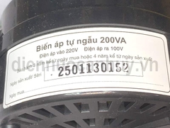 Bộ đổi nguồn 220v sang 110v Lioa 200W