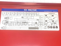 Bộ khẩu lục giác 12 inch Kingtony 4526MR03 loại 24 chi tiết
