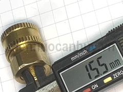 Bộ khớp đực cái nối nhanh 2 đầu máy rửa xe (ren 17)