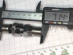 Bộ Khớp Nối Nhanh Khí Nén Berrylion SM30 + PM30 (Ren Ngoài 38 17mm). Đầu nối hơi tự động bằng thép xi mạ cao cấp dùng cho máy nén khí