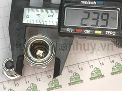 Bộ Khớp Nối Nhanh Khí Nén Berrylion SM30 + PM30 (Ren Ngoài 38 17mm). Đầu nối hơi tự động bằng thép xi mạ cao cấp dùng cho máy nén khí
