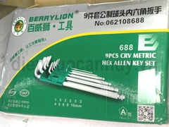 Bộ lục giác dài 9 thanh Berrylion
