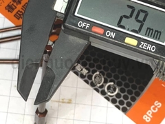 Kapusi K7185 bộ đầu bắn lục giác đen dài 8 chi tiết 8 6 5 4 3 2.5 2 1.5 mm lắp súng bắn vít (gài)