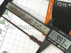 Kapusi K7185 bộ đầu bắn lục giác đen dài 8 chi tiết 8 6 5 4 3 2.5 2 1.5 mm lắp súng bắn vít (gài)