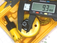 Bộ mũi khoét thạch cao, khoét gỗ, khoét nhựa đa năng 13 chi tiết phi 19 22 25 28 31 38 44 51 64