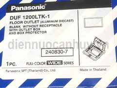 Bộ ổ cắm âm sàn Pana DUF1200LTK-1 mầu xám chưa có hạt